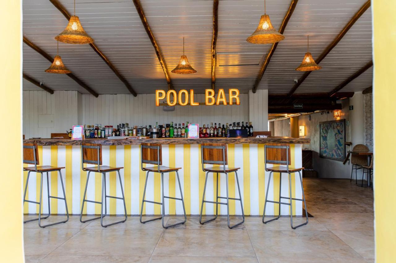 Cafe Jeri Hotel 지조카 데 제리콰콰라 외부 사진 Pool Bar